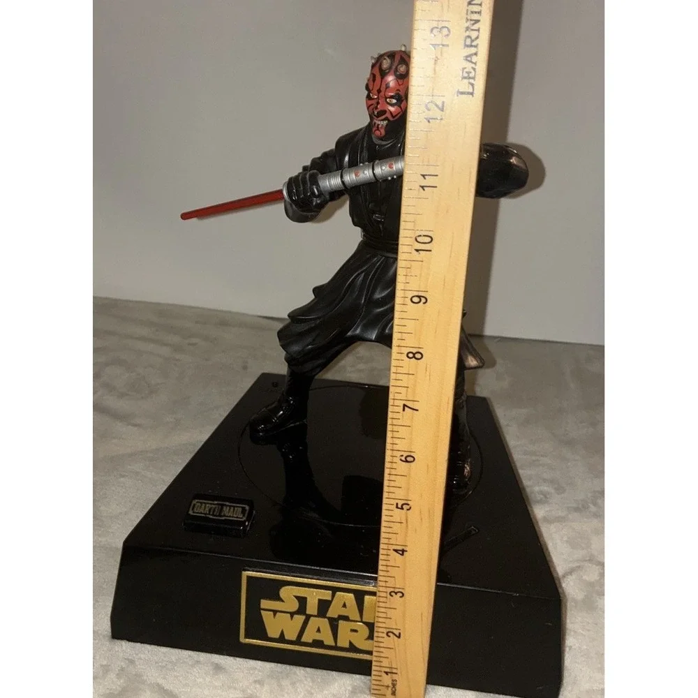 Darth Maul‎ Coin Bank Interactive Talking Thinkway Toys Star Wars Episode 1 Vtg